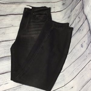 Pistola Cassie Super High Rise Straight Leg Jean in Black